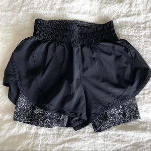 WORN ONCE Lululemon Running Shorts
